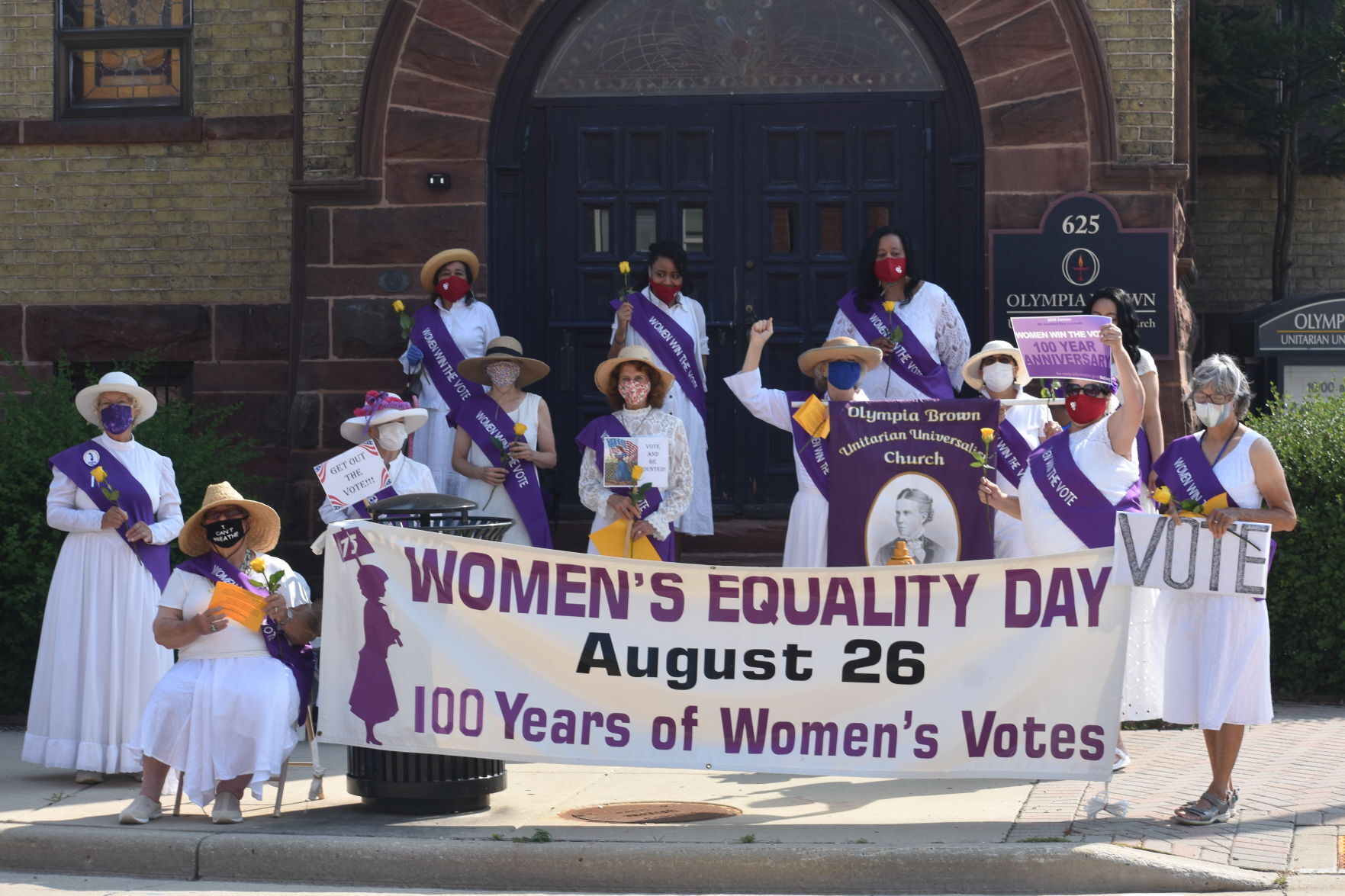 Olympia Brown Women's Equality Day